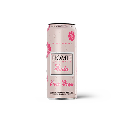 Homie Pink Grapefruit Soda