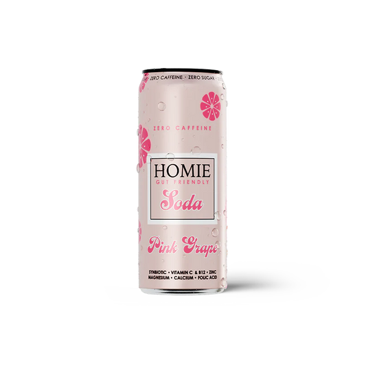 Homie Pink Grapefruit Soda