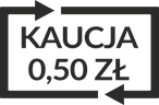 Kaucja 0,50 zł